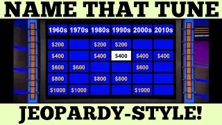 Name That Tune Music Trivia Jeopardy Style | Quiz #7