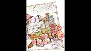 3D Embossing Folder Techniques with Spellbinders Floral Four Petal Folder & Reneabouquets