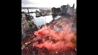 Liverpool FC City Parade 2022. Фк Ливерпуль, чемпионский парад 2022.