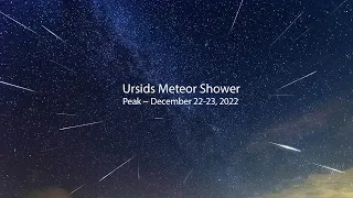 ☄️ Ursids Meteor Shower From DeBary, Florida USA ~ Peak Date December 23 , 2022 ☄️