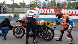 Team Van Dijk Laverda Donington 7 May 2017