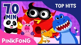 The Best Songs of Jan & Feb 2017 | Dinosaur Musical and More | Pinkfong Songs for Children