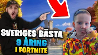 SVERIGES BÄSTA 9 ÅRING I FORTNITE