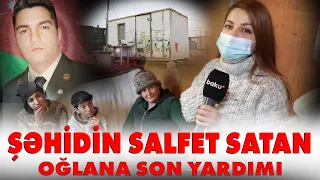 Maşının yük yerində yaşayan, salfet satan oğlan - Xüsusi Reportaj