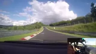 Nurburgring (Nordschleife) touristenfahrten BMW e46 M3 (04.07.2016)