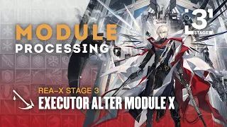 Executor Alter Module X Upgrade LV3 Showcase - Machine Fixing
