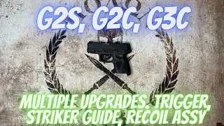 Best upgrades for Taurus G2C, G2S, G3C, PT111 G2. Trigger, striker guide, recoil spring assembly