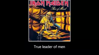 Iron Maiden - To Tame A Land (Lyrics)