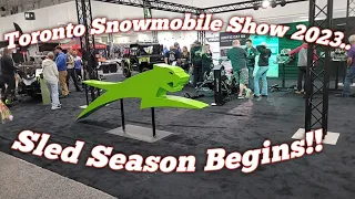We Take A Tour Around The 2023 Toronto Snowmobile Show!