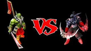 Demon Hunter vs Blademaster (10 level heroes)