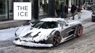 Super- and Hypercars in St. Moritz 2024 - Jesko, DB10, 550 Spyder, Miura SV, Gemballa Marsien, CCXR