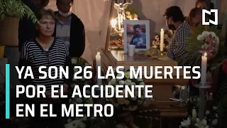 Sube a 26 el número de muertos en el accidente en el metro de la línea 12 - En Punto