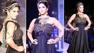 S**Y Sunny Leone in Black at IIJW