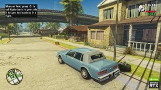 GTA San Andreas Remastered on RTX 3090 Ti 'Cleaning the Hood' Gameplay - Ultra Realistic Graphics