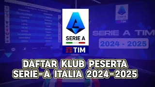 Daftar Tim Peserta Liga Italia 2024-2024 | Tim Promosi Liga Italia 2024 | Tim Degradasi Liga Italia