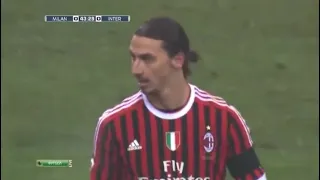 Zlatan Ibrahimović | Milan 0-1 Inter | 2011-12 Serie A Giornata 18