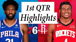 Houston Rockets vs. Philadelphia 76ers Full Highlights 1st QTR | Dec 5 | 2022 NBA Season