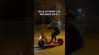 130km/h en trottinette électrique!