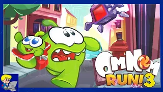 Ам Ням Погоня 3/Om Nom Run 3.Новая Игра Бегалка с Шустрым Нямом.Новые Приключения Ам Няма