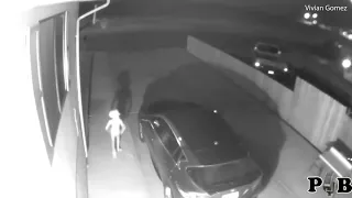 the "CCTV Dobby Looking Creature In Woman's Driveway" video