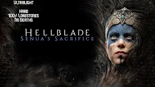 Hellblade: Senua's Sacrifice - Hard , 100% Lorestones , No Deaths