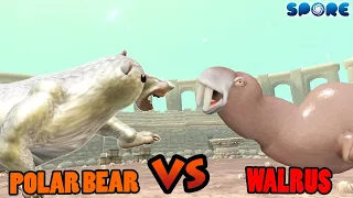 Polar Bear vs Walrus | Beast Arena [S3E7] | SPORE