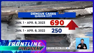 Kaso ng dengue cases sa Quezon City, tumaas ngayong 2023 | Frontline Pilipinas