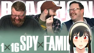 Spy x Family 1x16 REACTION!! "Yor's Kitchen/The Informant's Great Romance Plan"