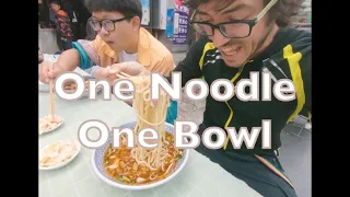 One Big Noodle in Dali, China (SINGLE NOODLE Bowl) (WeiShan pt.1)