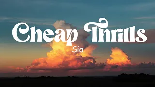 Sia - Cheap Thrills  (lyrics)