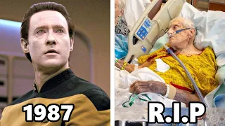 STAR TREK The Next Generation (1987 To 2023) Then and Now All Cast: Most of actors died