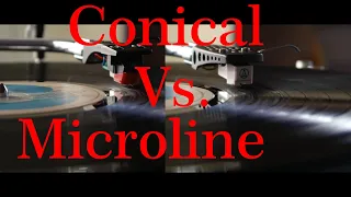 Conical vs Microline - Inner Groove Distortion - AT-VM95ML vs AT3600L