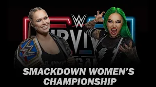 Ronda Rousey vs Shotzi - SmackDown Women's Championship - Survivor Series 2022 - War Games