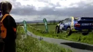 Subaru Rally car 130mph Jump OFFICIAL VIDEO