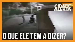 Caso Victória: motoqueiro filmado falando com a menina antes do sumiço dá sua versão