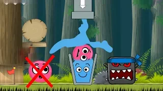Happy Glass vs Love Balls in Red Ball 4 EPISODE 2 PERFECT 'DEEP FOREST' Game For Kids