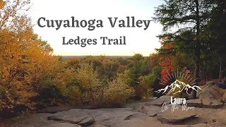 HIKING CUYAHOGA VALLEY NATIONAL PARK TRAILS: Ledges Trail + Ledges Overlook, Cuyahoga Valley, Ohio