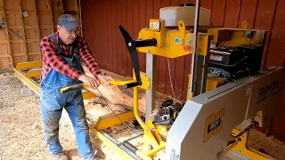 Sticky pine . milling up some pine