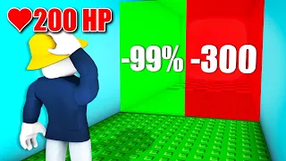 ROBLOX aber DU BEKOMMST JEDE SEKUNDE +1 HP in Roblox!