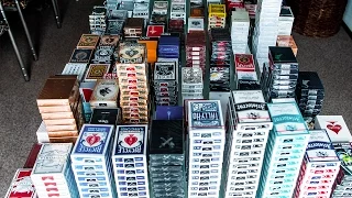 MY EPIC PLAYING CARD COLLECTION!! 2017 (Over 2000 Decks!)