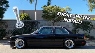 E30 Gets INSANE Short Shifter Upgrade!