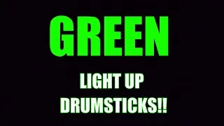 DRUMMING IN THE DARK w/ Green RockStix - JOEY MUHA