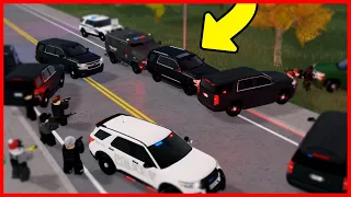 VIP Vehicle SWITCHES in an escort? | Liberty County Roleplay (Roblox)