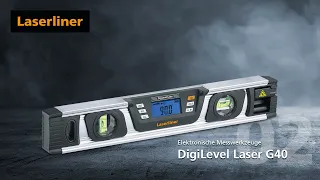 Elektronische Messwerkzeuge - Laserliner - DigiLevel Laser G40 - 081.255A