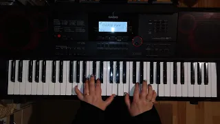 New Baccara «Fantasy boy» (a cover on a synthesizer)