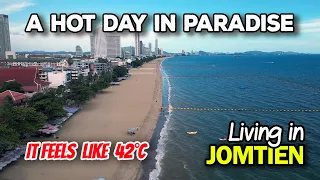 Another Beautiful Day On Jomtien Pattaya Beach Road. Living in Jomtien, Thailand