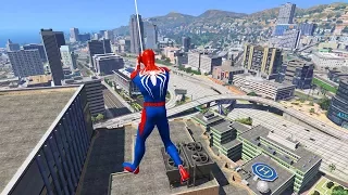 GTA 5 mod Spiderman [PS4] - ГТА 5 моды - обзор и установка мода