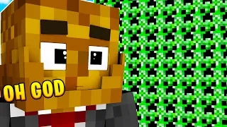 MINECRAFT 1V1V1V1 CREEPER LUCKY BLOCKS WALLS ! (Minecraft Modded Minigame) | JeromeASF