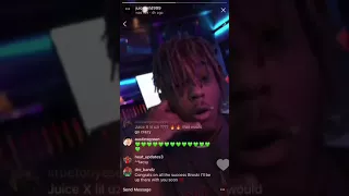 Juice WRLD In Da Studio, Playin New Tracks