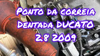 #mecanica Ponto da correria dentada DUCATO 2.8 JTD 2009